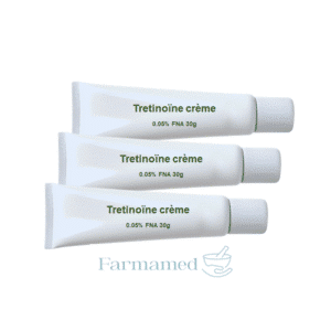 Tretinoïne crème 0.05% (3 tubes)