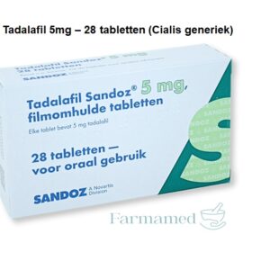 Tadalafil 5mg - 28 tabletten